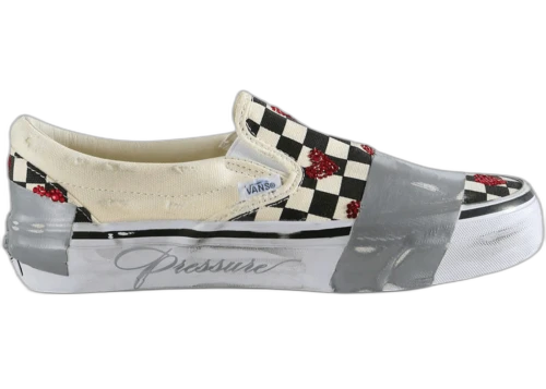 Vans Slip-On Reissue 98 LX Gregory Baffoni Heart Checkerboard