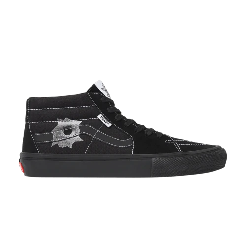 Vans Supreme x Nate Lowman x Skate Grosso Mid 'Black'