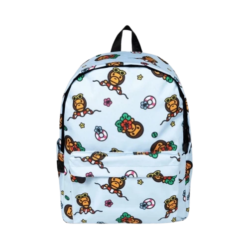 BAPE Baby Milo Medium Backpack 'Light Blue'