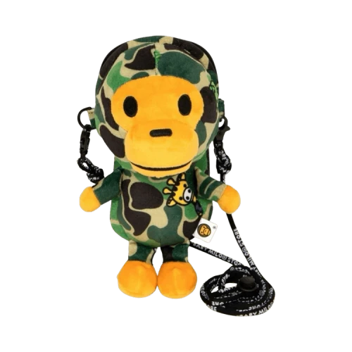 BAPE Baby Milo Mobile Phone Bag Phone Crossbody Mobile Bag Bape Shoulder Bag 'Green'