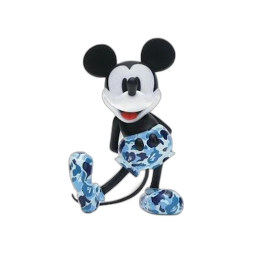 BAPE x Mickey Mouse 90th Anniversary Figure 'Blue Camo'