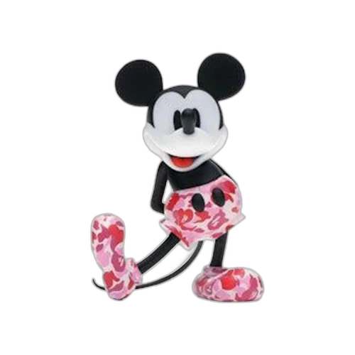 BAPE x Mickey Mouse 90th Anniversary Figure 'Red Camo'