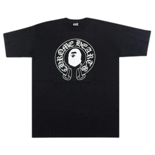 BAPE x Chrome Hearts T-shirt 'Black'