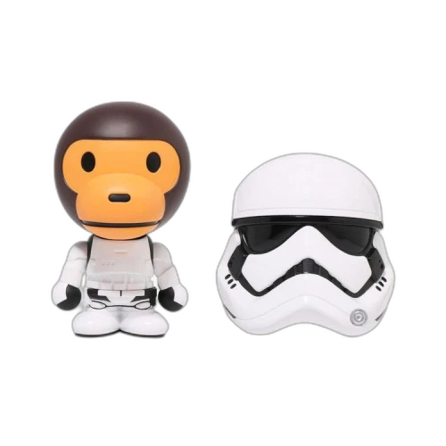BAPE x Star Wars x Baby Milo VCD First Order Stormtrooper Figure 'White'