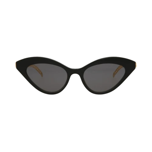 Gucci Cat Eye-Frame Acetate Sunglasses 'Black Gold Grey'