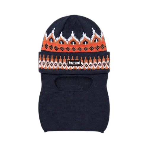 Supreme Face Mask Beanie 'Orange'