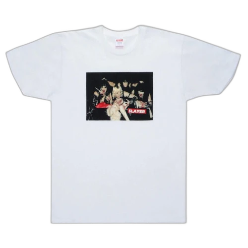 Supreme x Slayer Altar Tee 'White'