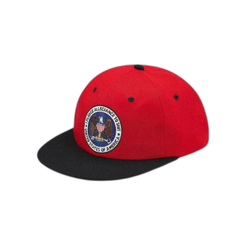 Supreme Pledge Allegiance 6-Panel 'Red'