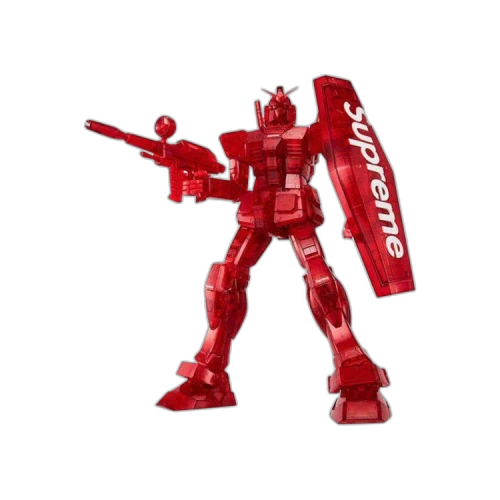 Supreme MG 1/100 RX-78-2 GUNDAM Ver. 3.0 Action Figure 'Red'