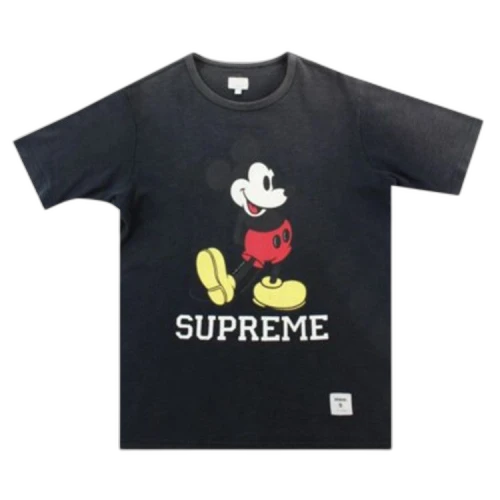 Supreme x Disney Mickey Tee 'Black'