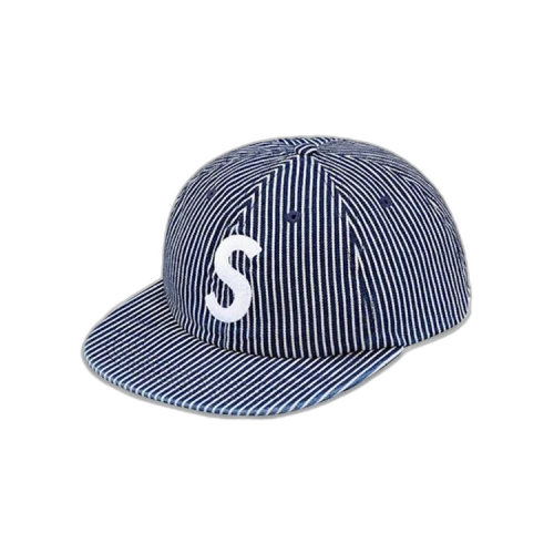 Supreme Washed Denim S Logo 6 Panel 'Blue'