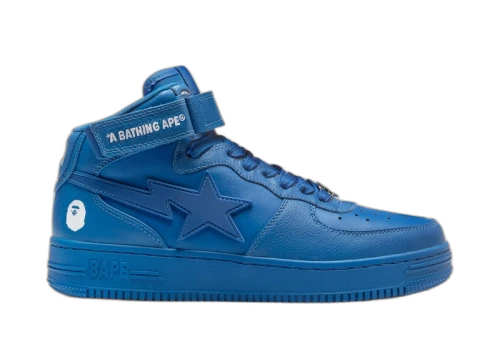 A Bathing Ape Bape Sta Mid Blue