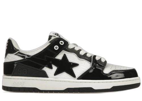 A Bathing Ape Bape SK8 Sta Panda Patent