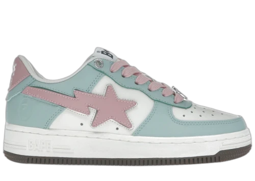 A Bathing Ape Bape Sta Low #4 Green Blue Pink
