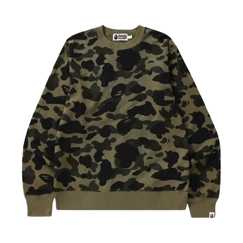 BAPE 1st Camo Crew Neck 'Green'