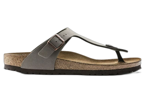 Birkenstock Gizeh Birko-Flor Birkibuc Stone