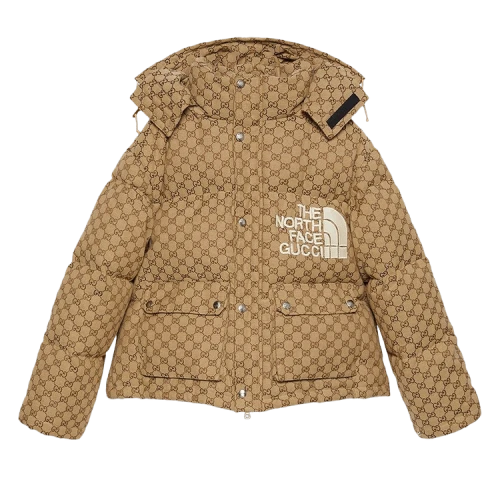 Gucci x The North Face Print Jacket 'Beige/Ebony'