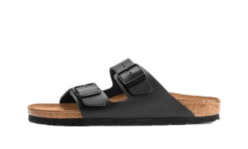 Birkenstock Arizona Natural Leather Black