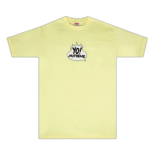 Supreme Yo Supreme T-Shirt 'Yellow'