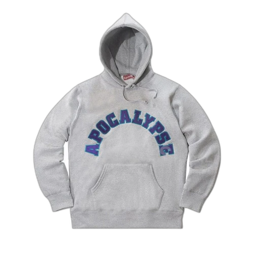 Supreme Apocalypse Hooded Sweatshirt 'Heather Grey'