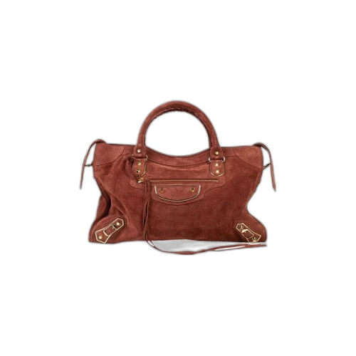 Balenciaga Metallic Edge City Bag 'Rust'