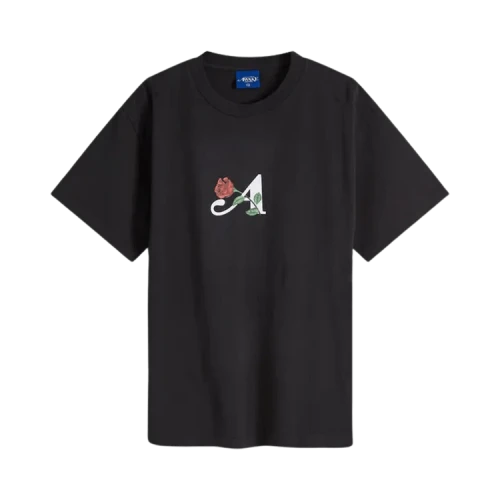 Awake NY Flower Classic T-Shirt 'Washed Black'