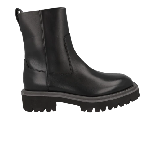 Ferragamo Fulvio Ankle Boots - Wide Width Black