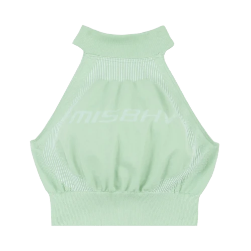 MISBHV Sport Active Classic Halter Top 'Green'