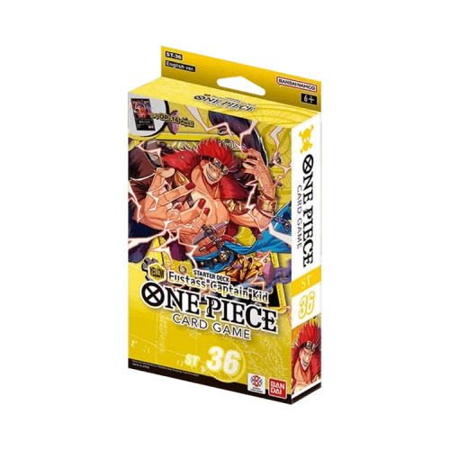 Bandai One Piece Card Game: Starter Deck 36 Eustass "Captain" Kid (ST-36)