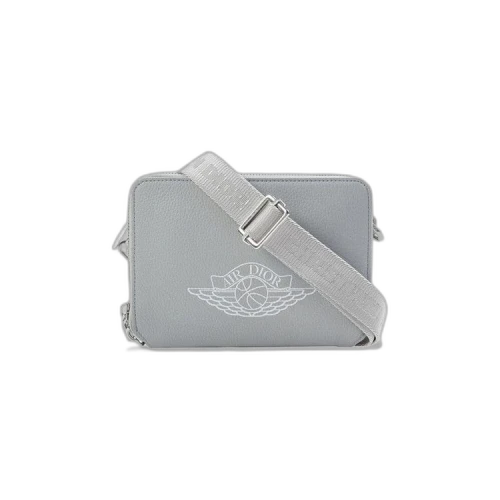 Dior x Air Jordan Wings Messenger Bag 'Grey'