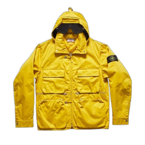 Supreme x Stone Island Nero Jacket 'Yellow'