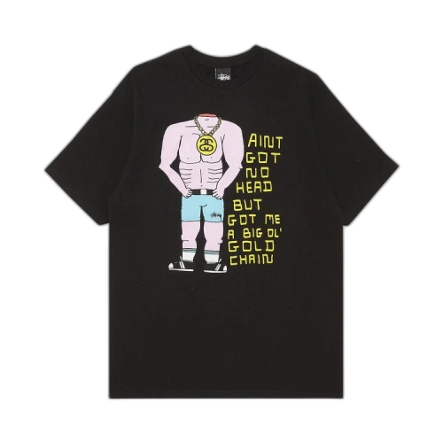 Stussy Ain't Got No Head Tee 'Black'