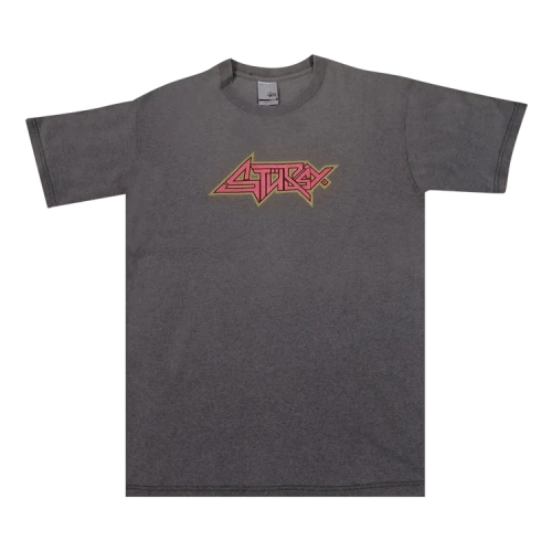 Stussy Anthrax Font Tee 'Grey'