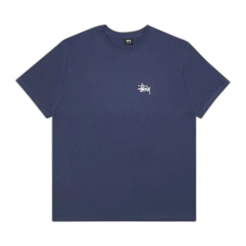 Stussy Basic Logo Tee 'Navy'