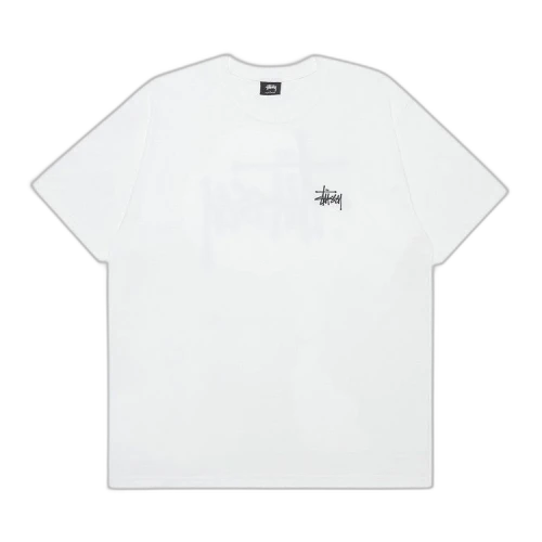 Stussy Basic Logo Tee 'White'