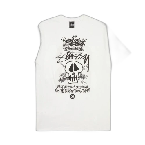 Stussy Built Tough Collyfornia Tee 'White'
