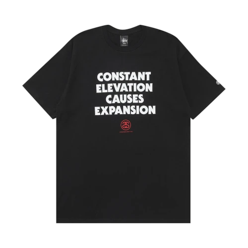 Stussy Constant Elevation Causes Expansion Tee 'Black'