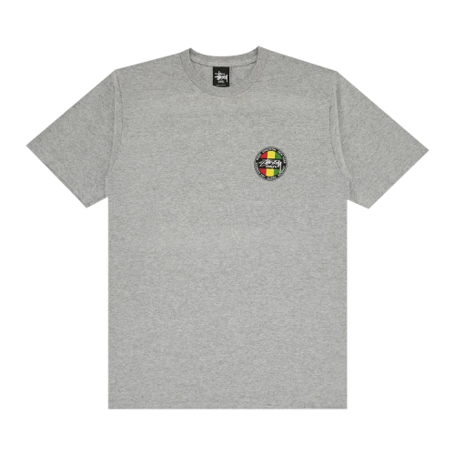 Stussy Design Round Logo Tee 'Grey'