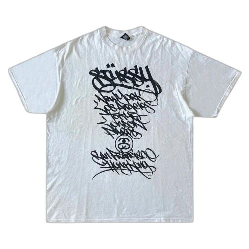 Stussy x Ease World Tour Tee 'White'