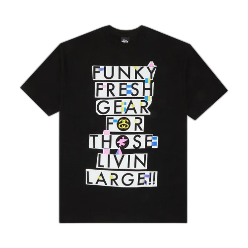 Stussy Funky Fresh Gear For Those Livin Large!! Tee 'Black'