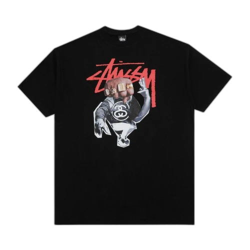 Stussy Fist Gold Ring Tee 'Black'