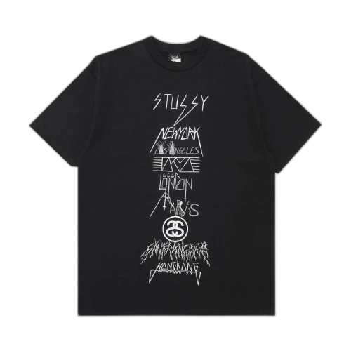Stussy Gear Evil World Tour Tee 'Black'