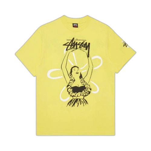 Stussy Gear Hula Dancer Tee 'Yellow'