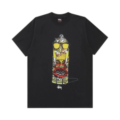 Stussy Gear High Gloss One Dollar Tee 'Black'