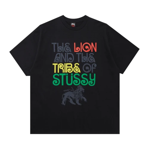 Stussy Gear Lion Tee 'Black'