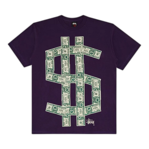 Stussy Gear Money Tee 'Purple'