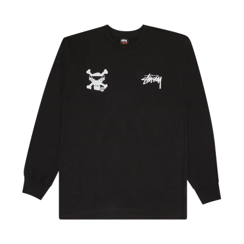 Stussy Gear Skull Album Long-Sleeve Tee 'Black'