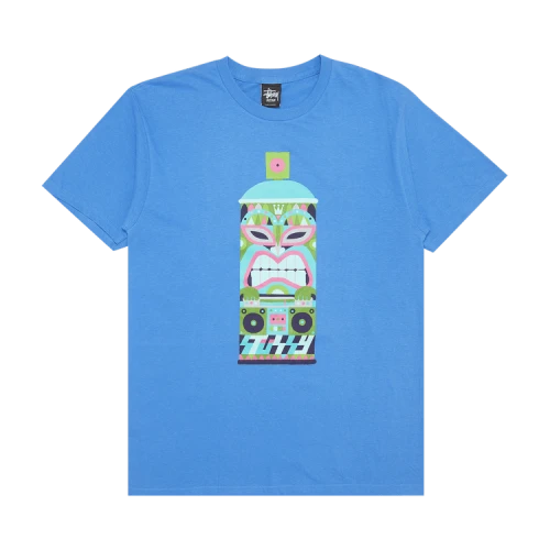 Stussy Hawaiian Spraycan Tee 'Blue'