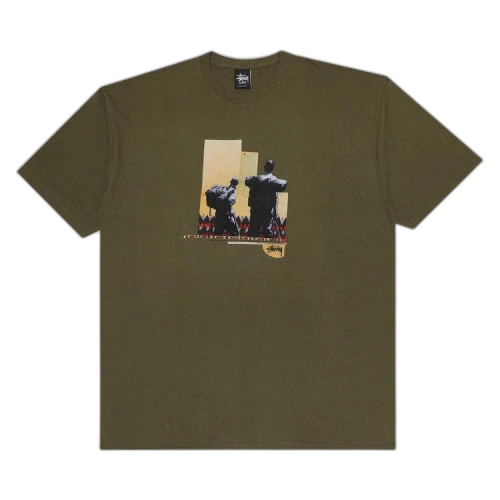 Stussy Hiking Tee 'Olive Green'