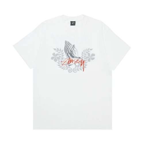Stussy Increase The Peace Hands Tee 'White'
